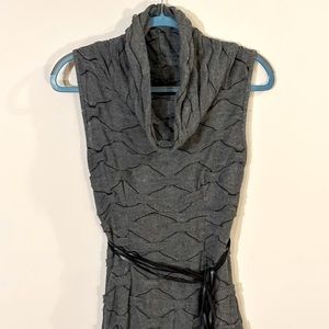 Cowl Neck Sweater Dress